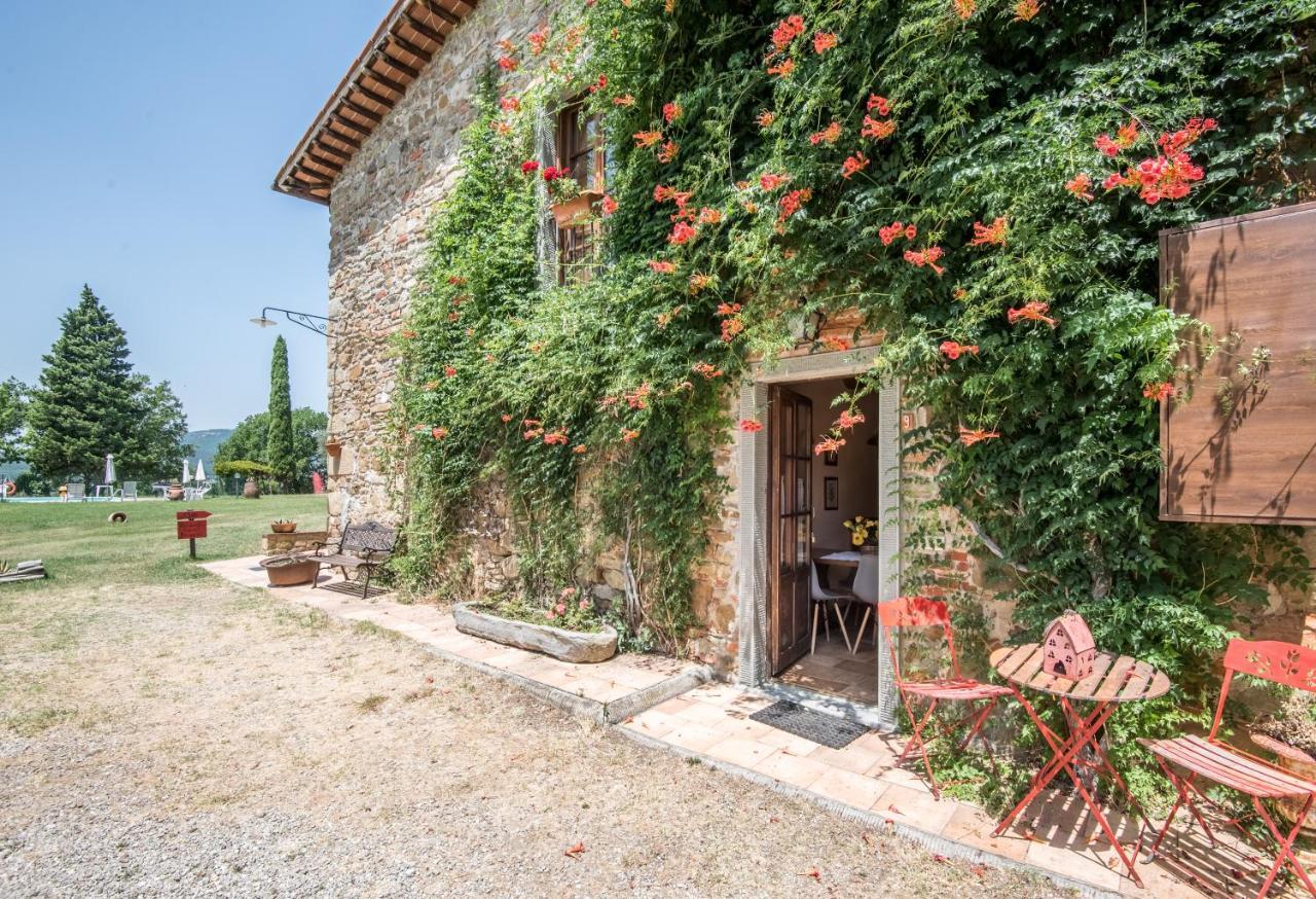 Villa Poggio Primo - Bilocale Cavaliere à Castiglion Fibocchi Extérieur photo